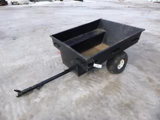 Pack Rat ATV Dump Trailer c/w 2 In. Ball, 22x11.00-8 Tires, 5 Ft. x 4 Ft. *Note: Requires New Tires*