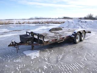 2013 ABU Trailers 20 Ft. T/A Tilt Deck Trailer c/w 2 5/16 In. Ball, ST235/80R16 Tires, VIN 4UGFH2026DD023303
