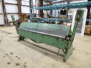 Brown Boggs 10ft Press Brake, 14 Gauge Capacity