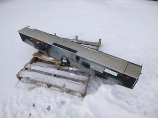 Western Mule A-1000 Fold-A-Way Crane w/ Remote and Manual, 1,000 Lbs Lifting Capacity, SN A100150847