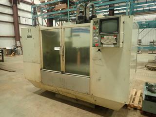 Fadal VMC4020HT Vertical Machining Center c/w 230V, 3 Phase w/ Fadal CNC 88HS Control 21-Automatic Tool Changer, SN 9109601, 9 Ft. 6 In. x 8 Ft., Table Size 48 In. x 20 In.
