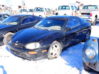 1996 Mazda MX3 c/w 1.8L V6, 5 Speed Manual, Showing 207,674 Kms, Sunroof, 205/55R15 Tires, VIN JM1EC4349T0500942 *Note: Parts Only, Front Damage* **Located Offsite at 21220-107 Avenue NW, Edmonton, For More Information Contact Richard at 780-222-8309**