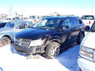 2015 Dodge Journey AWD c/w 3.6 VVT, 83204 Mi (APO), Leather, 225/55R19 Tires, VIN 3C4PDDFG9FT533605 *Note: Salvage, Front Damage* **Located Offsite at 21220-107 Avenue NW, Edmonton, For More Information Contact Richard at 780-222-8309**