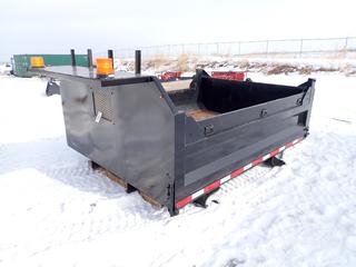 10 Ft. x 7 Ft. 7 In. Hydraulic Dump Box w/ Manual End Gate