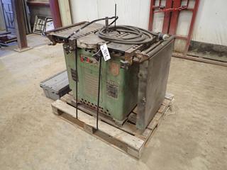 Peddinghaus Bending Machine, Model Bifax 32K c/w 220V, 3 Phase, Foot Pedal Control w/ Parts and Manual, SN 3500346673013 *Note: Running Condition Unknown*