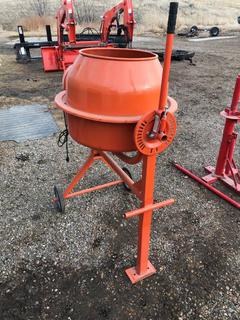 Selling Off-Site - Bryco 3.5 Cu. Ft. Cement Mixer S/N M001450.  