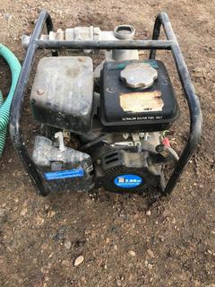 Selling Off-Site - Powerfist 1.5" Trash Pump c/w Hose, & Echo 1" Trash Pump.  