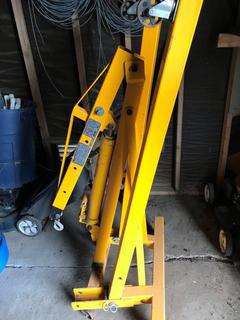 Selling Off-Site - 2 Ton Engine Crane S/N 101752.  