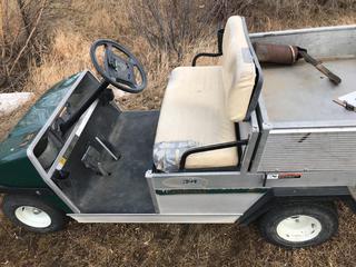 Selling Off-Site - Club Car Golf Cart c/w Gas, Unit # 21, S/N HG0638-680388.  