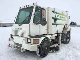 2012 Global M4 Street Sweeper  c/w Cummins 6.7L, Auto, A/C, Heat, Showing 36685 Kms, 3868 Hours, S/N 1G9GM4HH4CS462001