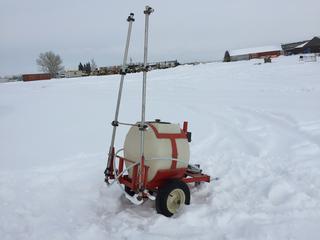 Tow Behind Fertilizer Sprayer. Control # 8501.