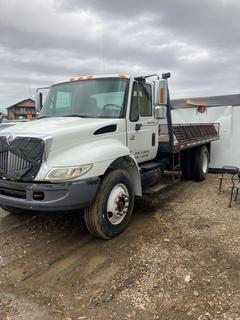 Selling Off-Site - 2005 International 4300 S/A Deck Truck Showing 163,670 Kms, VIN 1HTMMAAP45H164919 