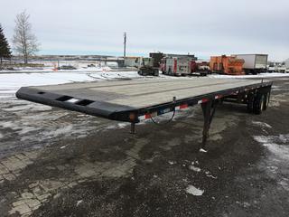 2004 Trailtech 34' T/A Deck Trailer c/w Electric Brakes, 7 Pin Plug, 235/85R16 Tires, VIN 2CU3BU3L142015583