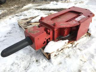 Allied Hyd. Breaker To Fit Excavator. Control # 8470.