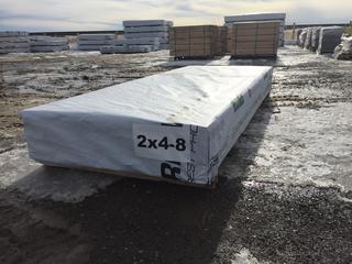 Lift of 2x4 - 8' Lumber Approximately 66 Pcs/Lift. Control # 8474.