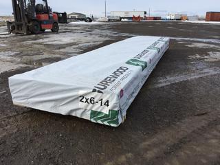 Lift of 2x6 - 14' Lumber Approximately 42 Pcs/Lift. Control # 8492.