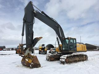 2006 Deere 350D LC Excavator c/w Heated Seat, Thumb, Showing 13,973 Hours, S/N FF350DX805221