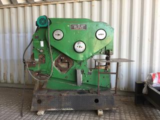 Mubea Universal Iron Worker, Model # KBL, S/N 135/15033/17.