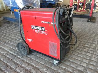 Lincoln Power Mig 255XT Welder, S/N K2701-1 11519 U1100700867.