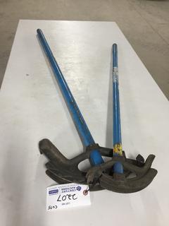 Ideal 1" EMT & Ideal 1/2" EMT Conduit Benders.