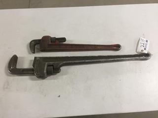 Ridgid 36" & PTA Canada HD 24" Pipe Wrenches.