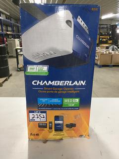 Chamberlain 1/2 Hp Belt Driven Smart Garage Door Opener.