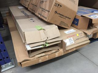 Quantity of Flourescent Light Fixtures and Cages.