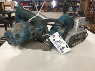 Makita 7" Circular Saw and Makita 9403 Belt Sander 4" x 24".