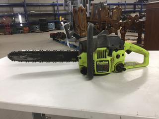 Poulan Super Clean 2150 Woodsman Chainsaw.