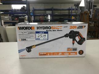 Worx Hydro Shot Battery Operated Spray Wand.