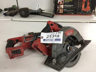 Milwaukee Cordless Sawzall and Milwaukee Cordless 7 1/4" Circular Saw. *No Batteries*