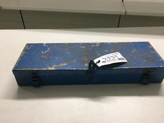 Quantity of Assorted 3/4" Sockets in Blue Metal Case.