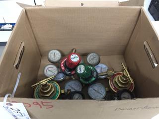 Quantity of Assorted Acetylene Gauges.