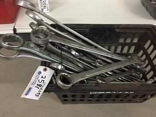 Quantity of Assorted Large Wrenches.