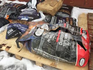 Quantity of Assorted BBQ Wood Pellets.