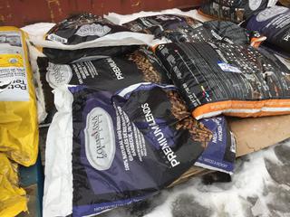 Quantity of Assorted BBQ Wood Pellets.