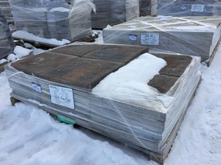 Approximately 30 Pcs Slate Slabs 16" x 16".