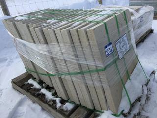 Approximately 20 Pcs Travertine 24" x 24".