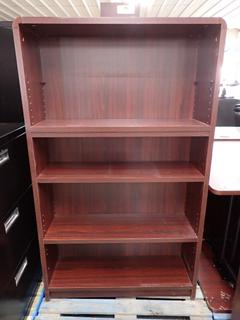 (2) 5 Shelf Bookcase, 36"L x 12"W x 60 1/2"H.