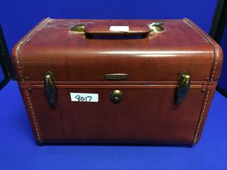 Samsonite Box w/ Key. 13" L x 8 1/2" H x 8" W.