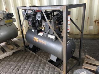 TMG Industrial Gas Powered Compressor Loncin 302cc 40 Gal, Model # GAC40.