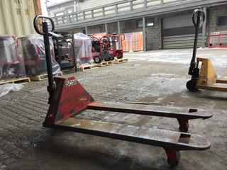 Johnston SC06 Red Pallet Jack.