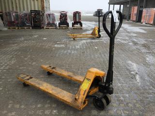 Uline Standard Yellow Pallet Jack 5000 Lbs.