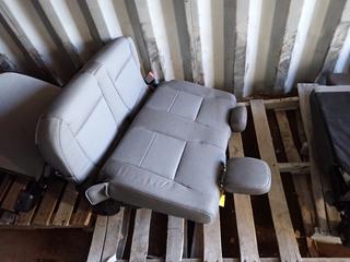 Grey Rear Cloth Seats for Ford Super Duty. *Year Unknown*