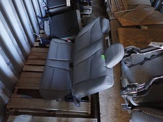 Grey Rear Cloth Seats for Ford Super Duty. *Year Unknown*