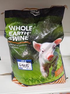 (1) Bag of Whole Earth Swine Food.