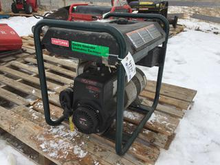 Craftsman Electric Generator. 5000 Watt 10.0 HP Engine.