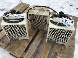 (3) Ouellet 20 Amp, 240 V Heaters, Model # CH0002.