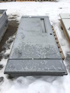 (4) Steel Doors 35 3/4" x 83".