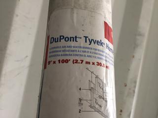 DuPont Tyvek Home wrap 9' x 100'.